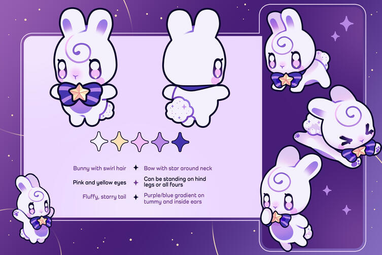 BwuniiVoyager Mascot by @Binnybun on Twitter