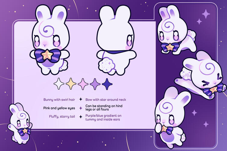 BwuniiVoyager Mascot by @Binnybun on Twitter